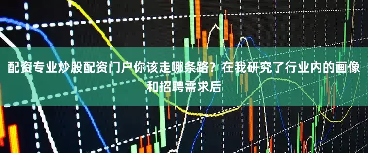 配资专业炒股配资门户你该走哪条路？在我研究了行业内的画像和招聘需求后